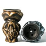 Hookah bowl Davy Jones bronze