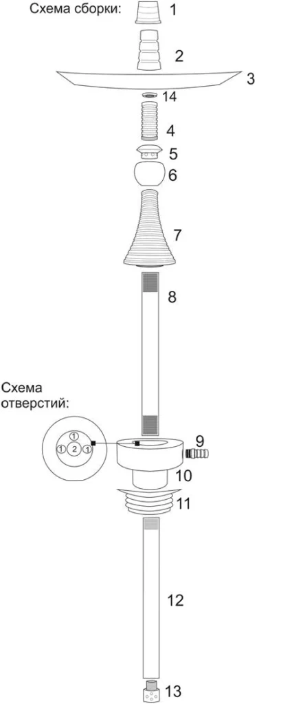 Инструкция для кальяна Черная Жемчужина 1 chernaya zhemchuzhina 1