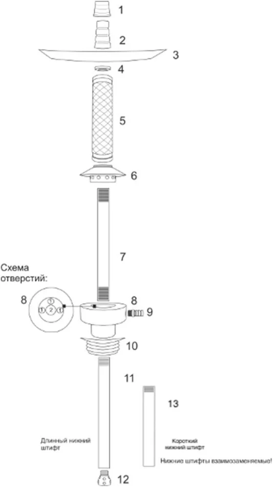 Инструкция для кальяна Фэнси 1 fensi 1